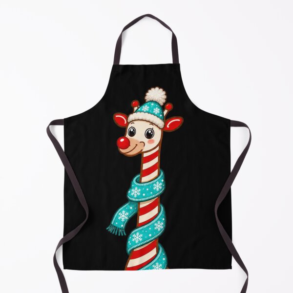 Item preview, Candy cane Rudolph giraffe designed and sold by BritishDelights.