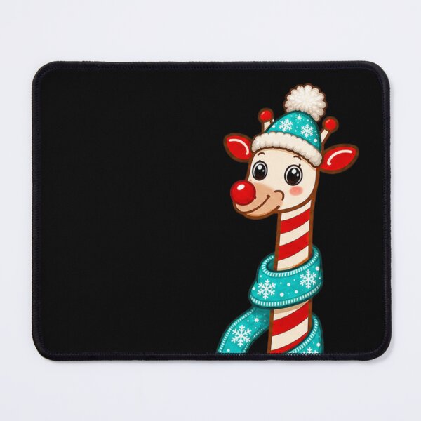 Item preview, Candy cane Rudolph giraffe designed and sold by BritishDelights.