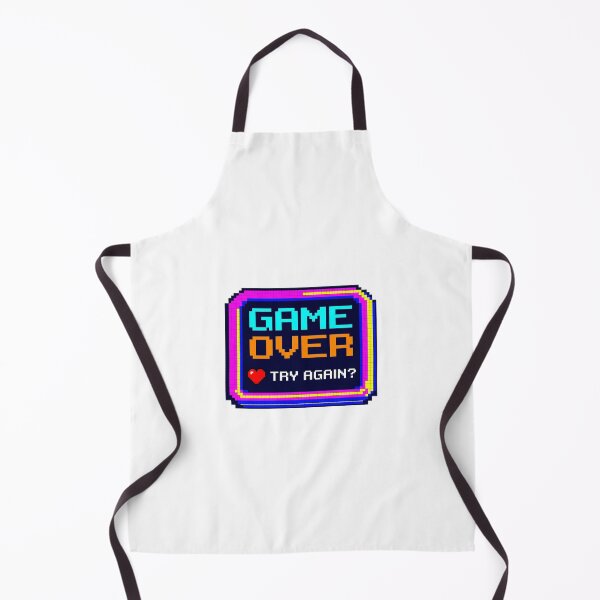 Item preview, Game Over Try Again Pixel Art Arcade Retro Gaming designed and sold by AestheticTrd.