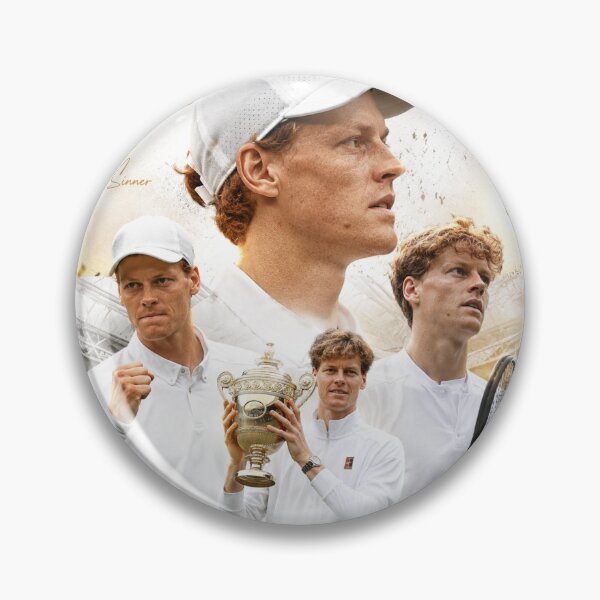 Item preview, Jannik Sinner Wimbledon Champion 2026 designed and sold by Malakiacount.