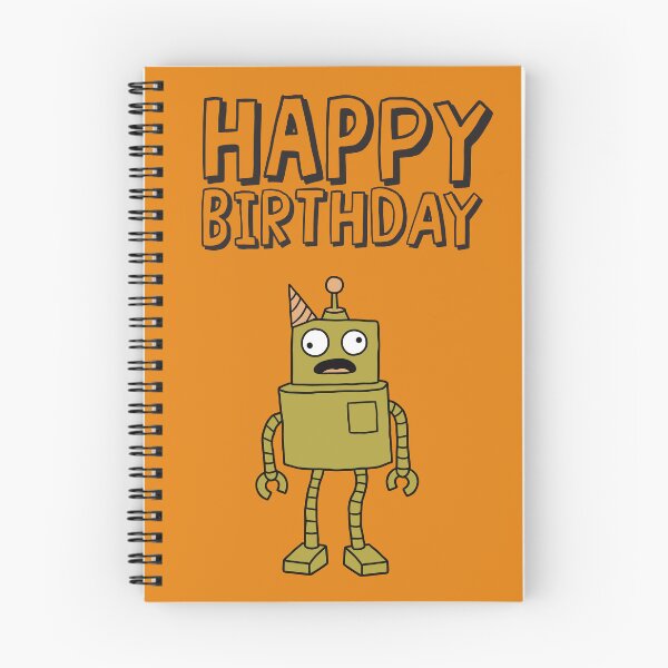 Item preview, Cute Robot Birthday Card | Stupid Robots #2 2026 designed and sold by SorryFrog.