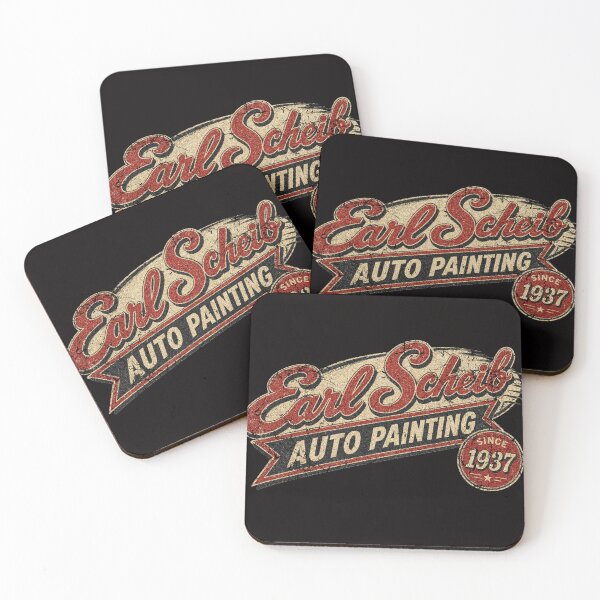 Item preview, Classic retro muscle car Earl Scheib hot rod  designed and sold by BlueLineLAX.