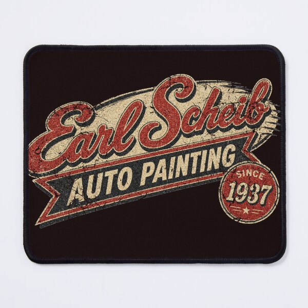 Item preview, Classic retro muscle car Earl Scheib hot rod designed and sold by BlueLineLAX.