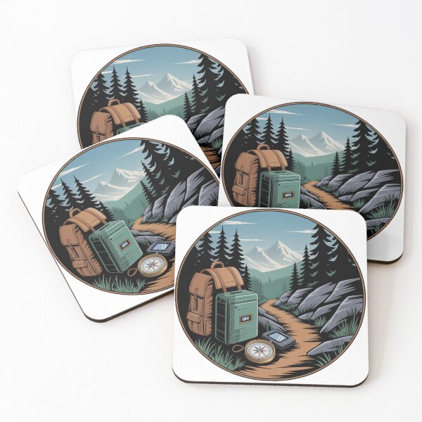 Item preview, Backpacking Navigation Trail Adventure designed and sold by DariaOltes.