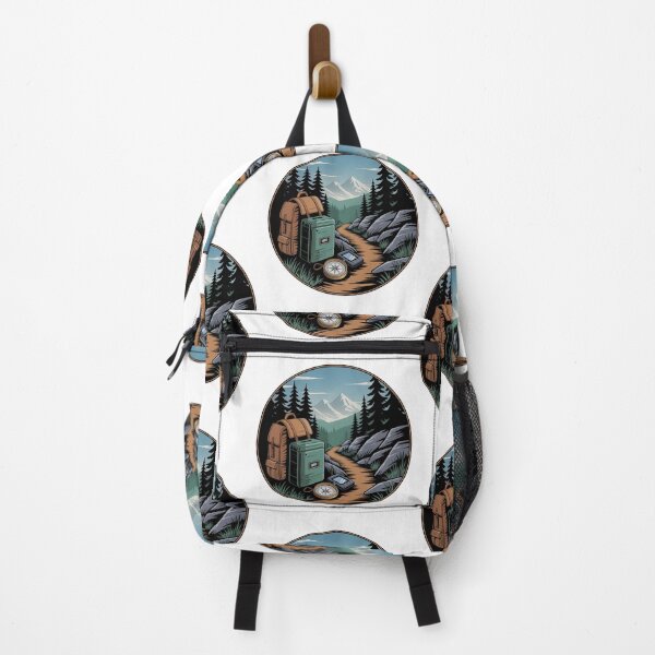 Item preview, Backpacking Navigation Trail Adventure designed and sold by DariaOltes.