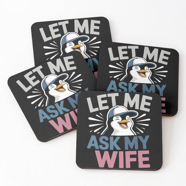 Item preview, Let Me Ask My Wife Funny Gifts For Husband designed and sold by SkymarArt.