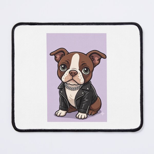 Item preview, Boston Terrier, Brown Boston Terrier, Cute Puppies designed and sold by Sonny-Seven-Co.