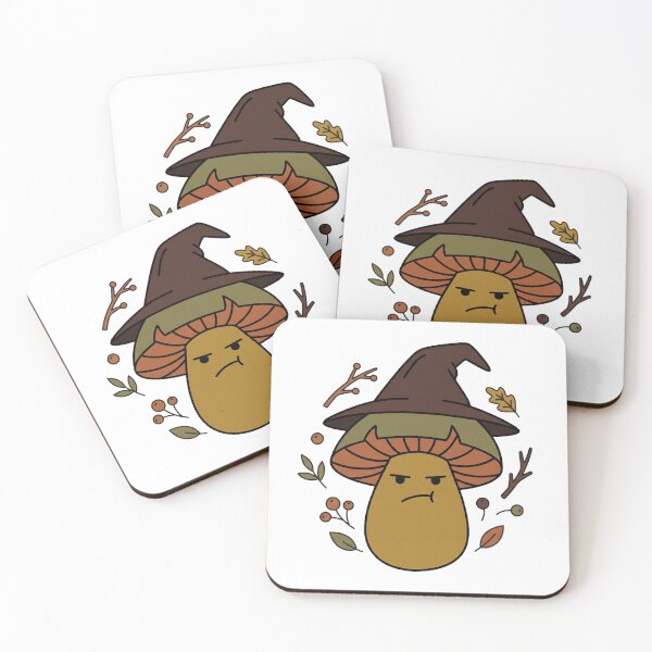 Item preview, Angry Cottagecore Mushroom Witch Cute Moody Autumn designed and sold by AestheticTrd.