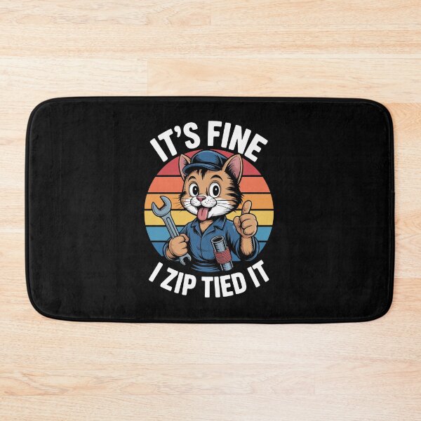 Item preview, IT’S FINE, I ZIP TIED IT designed and sold by jkrphoto.