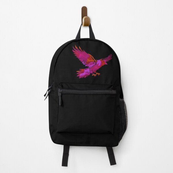 Item preview, Abstract Raven in Flight - Vibrant Fluid Art Bird Silhouette designed and sold by depictgore.