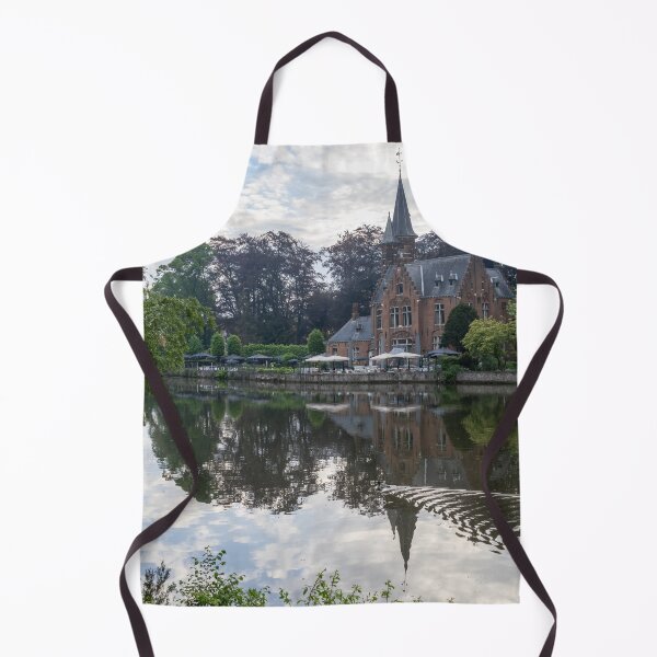 Item preview, Bruges, Belgium - Charming Cafe by Lake of Love in Minnewater Park designed and sold by jrtwynam.