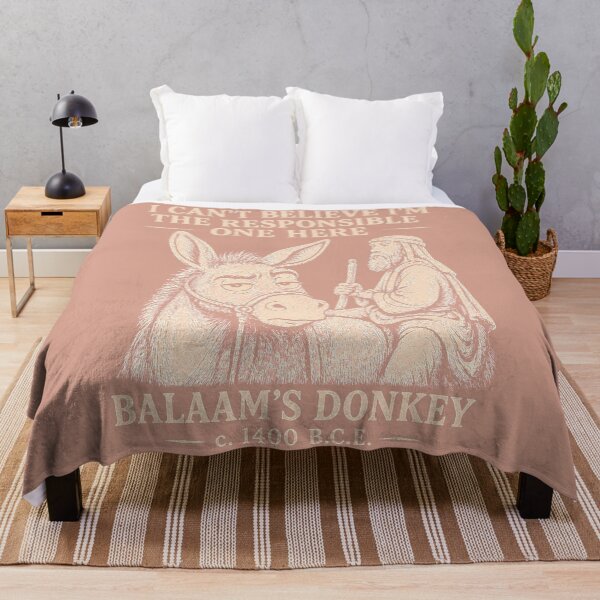 Item preview, Balaam’s Donkey | I Can’t Believe I’m the Responsible One Here | Funny Bible Humor designed and sold by In Otter Shenanigans .
