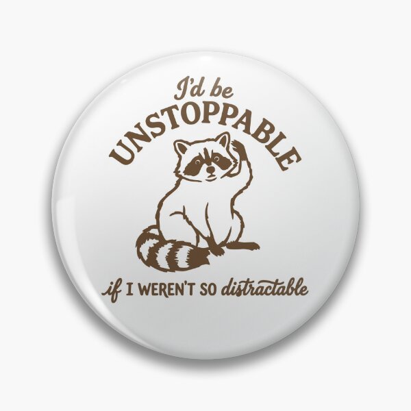 Item preview, Unstoppable raccoon with distractions possible.  designed and sold by TimesTwoAngela.