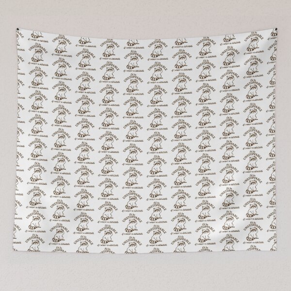 Item preview, Unstoppable raccoon with distractions possible.  designed and sold by TimesTwoAngela.