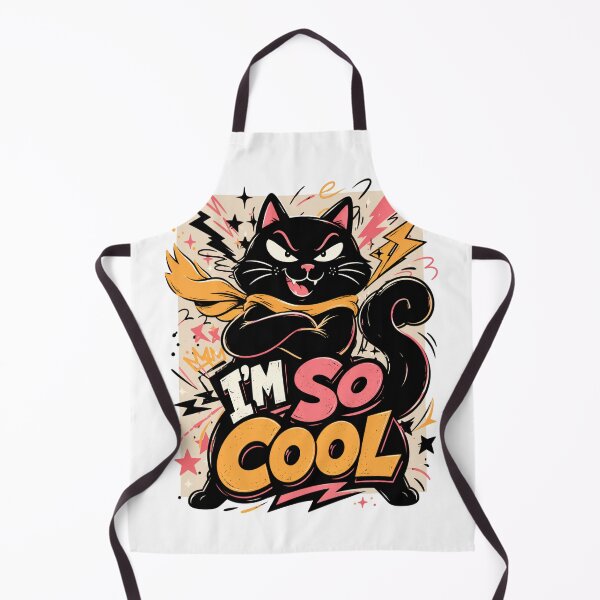 Item preview, I’m So Cool Funny Super Cat designed and sold by SurrealSproutz.