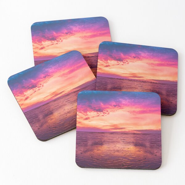 Item preview, Colorful Sunset Over the Shore designed and sold by PygmyTitan Photo.