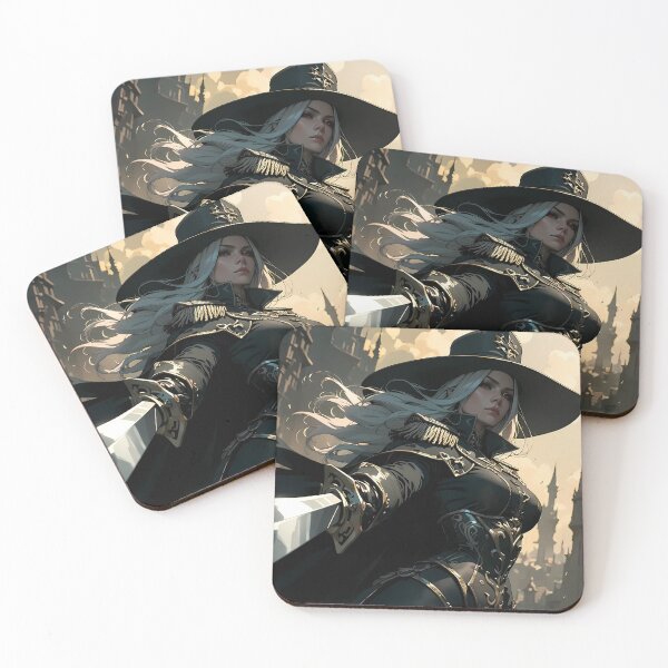 Item preview, Dark Fantasy Assassin Queen Gothic Warrior RPG Illustration  designed and sold by BorgSpareParts.