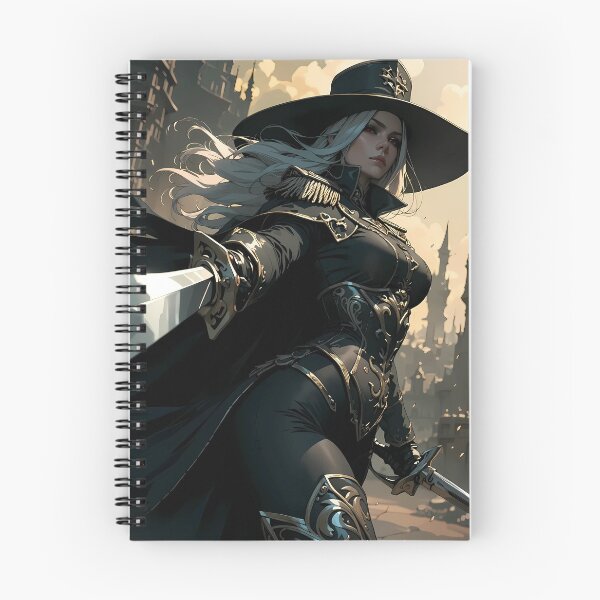 Item preview, Dark Fantasy Assassin Queen Gothic Warrior RPG Illustration  designed and sold by BorgSpareParts.