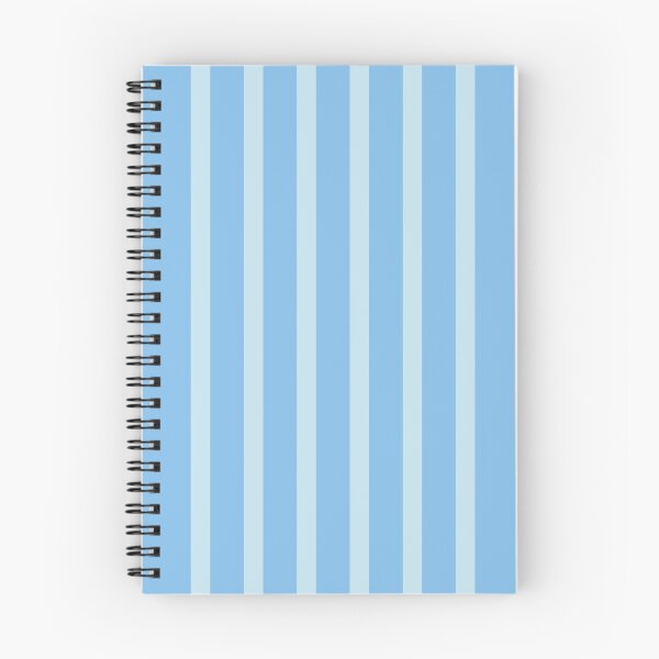 Item preview, The Hamptons Pastel Blue Stripes Pattern designed and sold by moonna designs.