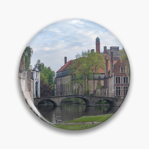 Item preview, Bruges, Belgium - Canal View with Historic Architecture designed and sold by jrtwynam.