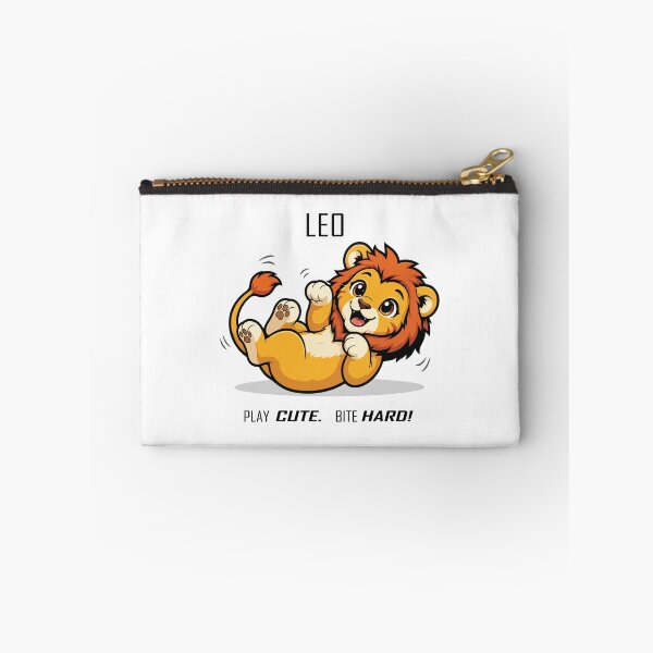 Item preview, Leo - Play Cute. Bite Hard! designed and sold by Remake Design Lab.