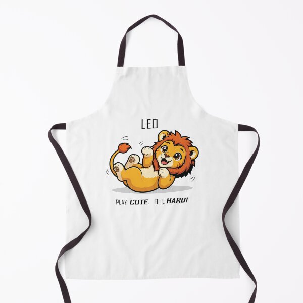 Item preview, Leo - Play Cute. Bite Hard! designed and sold by Remake Design Lab.