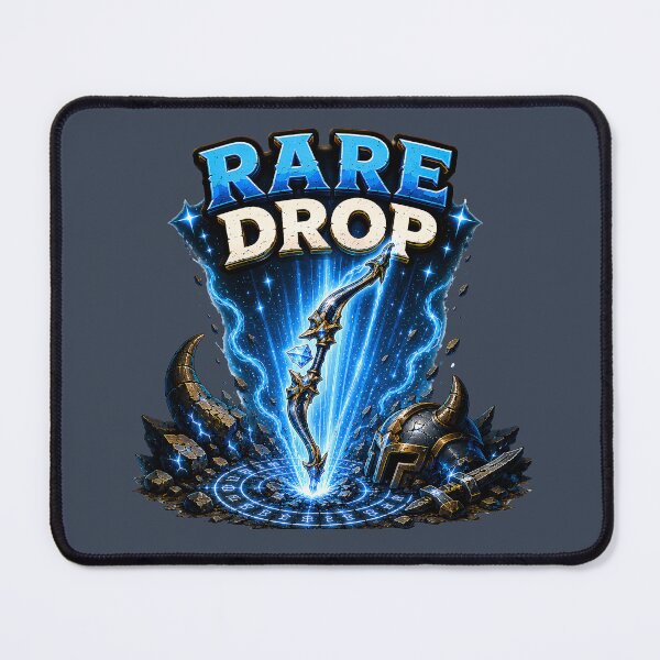 Item preview, Rare Drop – Magic Fantasy Bow RPG Gamer Loot Design designed and sold by PXEpic.