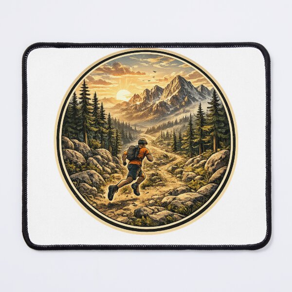 Item preview, Mountain Trail Running Adventure designed and sold by DariaOltes.