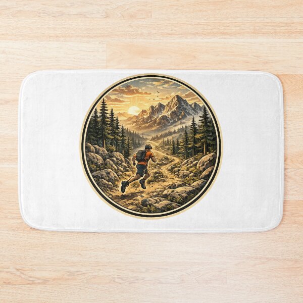 Item preview, Mountain Trail Running Adventure designed and sold by DariaOltes.