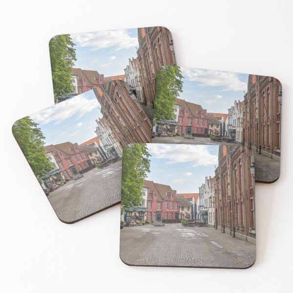 Item preview, Bruges, Belgium - Wijngaardplein Street Scene Toward Begijnhof designed and sold by jrtwynam.