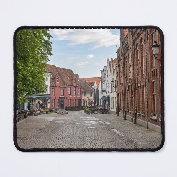 Item preview, Bruges, Belgium - Wijngaardplein Street Scene Toward Begijnhof designed and sold by jrtwynam.