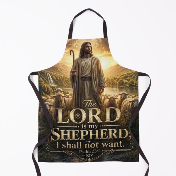 Item preview, Psalm 23:1 KJV – The Lord Is My Shepherd Christian Bible Verse Design designed and sold by Paltooproducts.