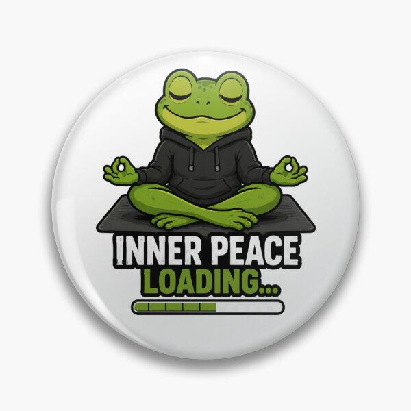 Item preview, Inner peace loading designed and sold by DailyQuestPrint.