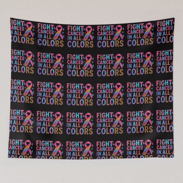Item preview,  fight cancer in all colors, Cancer Awareness, Cancer Warrior designed and sold by BlueDiamond-19.