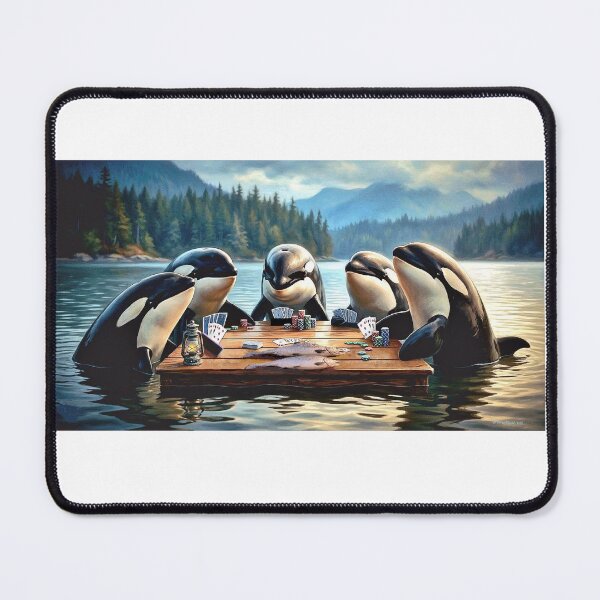 Item preview, Salish Sea Orca Poker Club ver 11.0 designed and sold by Brian Roland.