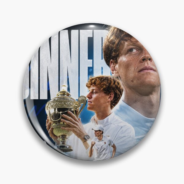 Item preview, Jannik Sinner Wimbledon Champion 2026 designed and sold by Malakiacount.