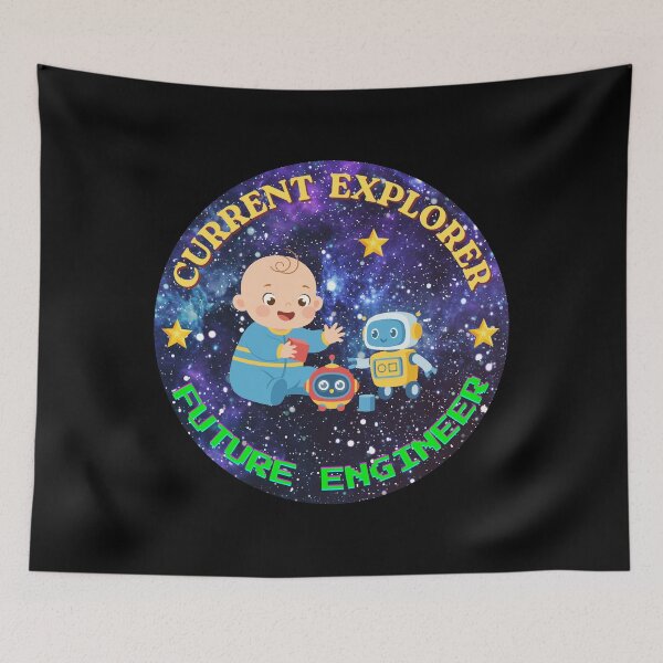 Item preview, Future Engineer Current Explorer Funny Gifts For Children designed and sold by zebek-design.