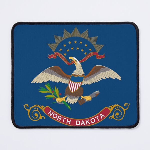 Item preview, Vintage North Dakota Flag - Distressed Retro Style designed and sold by youngVl.