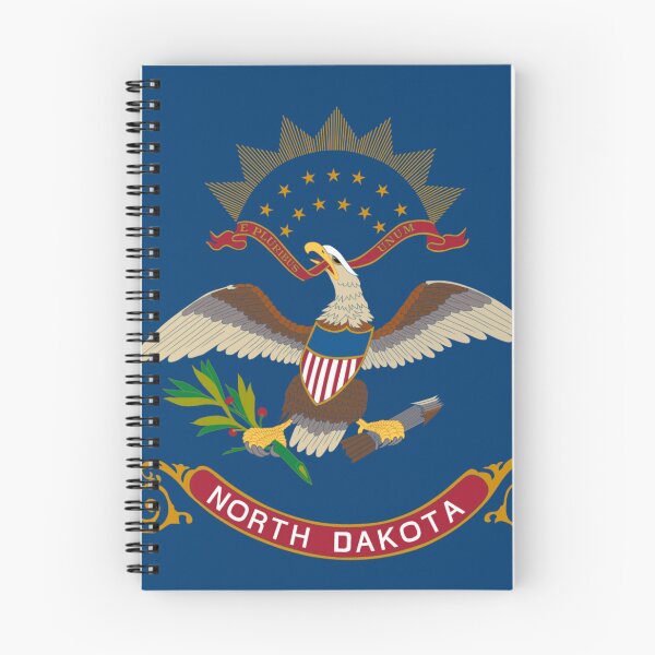 Item preview, Vintage North Dakota Flag - Distressed Retro Style designed and sold by youngVl.