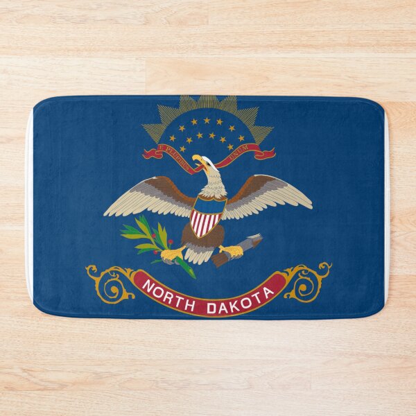Item preview, Vintage North Dakota Flag - Distressed Retro Style designed and sold by youngVl.
