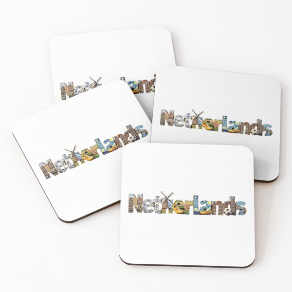 Item preview, Netherlands Landmark Typography | Dutch Culture & Travel Design designed and sold by VladisWorld.