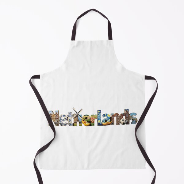 Item preview, Netherlands Landmark Typography | Dutch Culture & Travel Design designed and sold by VladisWorld.