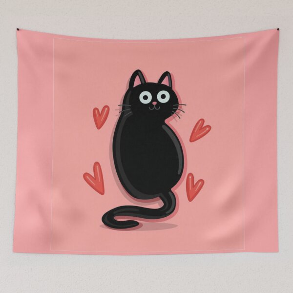 Item preview, Black cat  designed and sold by thesunwave.