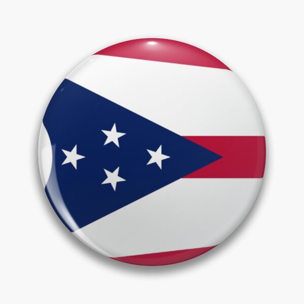 Item preview, Vintage Ohio Flag - Distressed Retro Style designed and sold by youngVl.