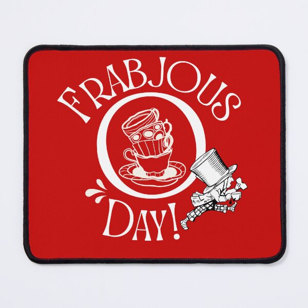 Item preview, Lispe Frabjous Day Mad Hatter Lewis Carroll Jabberwocky Wonderland designed and sold by Lispe-Designs.