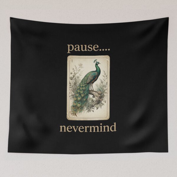 Item preview, Pause Nevermind Vintage Funny Mahjong Lovers Tile Game T-Shirt | Retro Mah Jong Player Graphic Gift designed and sold by Trendably.