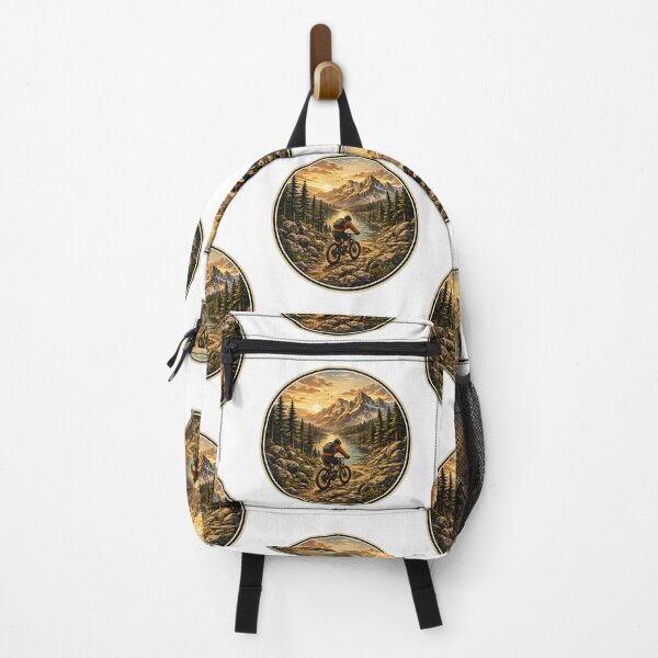 Item preview, Mountain Biking Sunset Adventure designed and sold by DariaOltes.