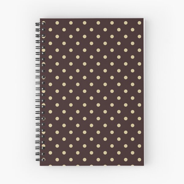 Item preview, Sorry Busy Brown/Yellow Polka Dot Pattern designed and sold by moonna designs.