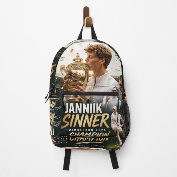 Item preview, Jannik Sinner Wimbledon Champion 2026 designed and sold by Malakiacount.