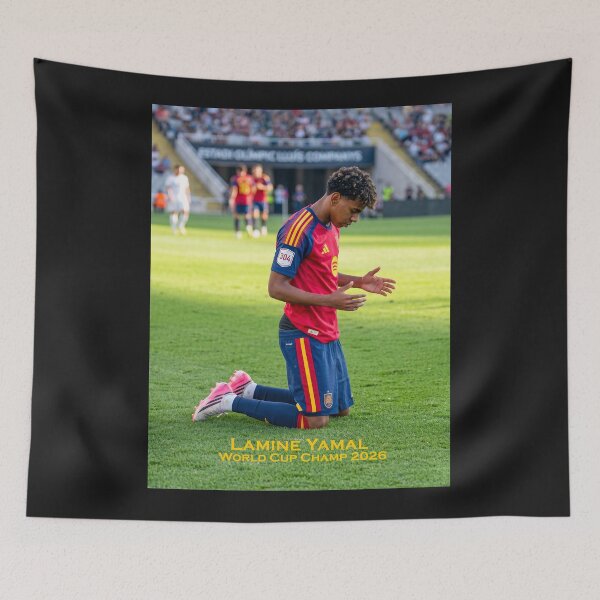 Item preview, LAMINE YAMAL - World Cup Champ 2026 designed and sold by DBM Photo Art 1.